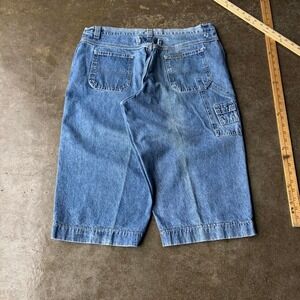 90s baggy long carpenter jorts